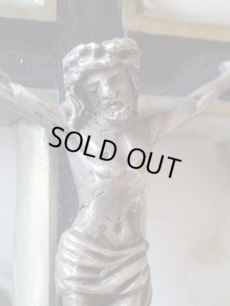 画像4: 【キリスト磔刑十字架】【壁掛け用大きめサイズ】イタリア・アンティーク＆ヴィンテージクロス (4)