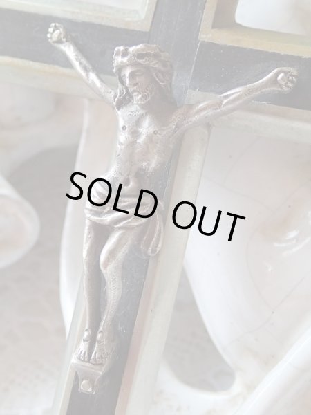 画像3: 【キリスト磔刑十字架】【壁掛け用大きめサイズ】イタリア・アンティーク＆ヴィンテージクロス (3)