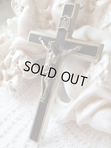 画像2: 【キリスト磔刑十字架】【壁掛け用大きめサイズ】イタリア・アンティーク＆ヴィンテージクロス (2)