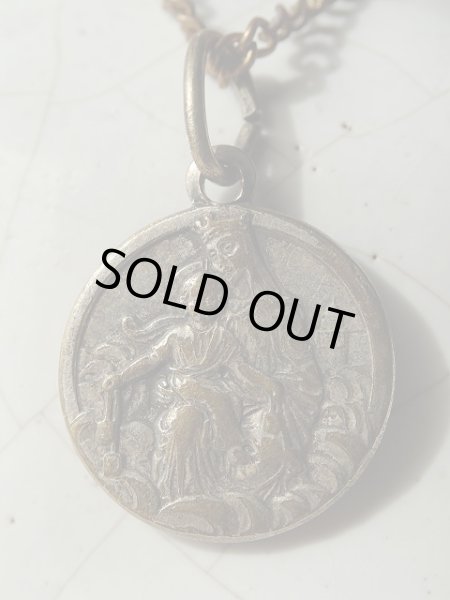 画像2: 【カルメル山の聖母】【イエスの御心】イタリア・アンティーク＆ヴィンテージメダイ (2)