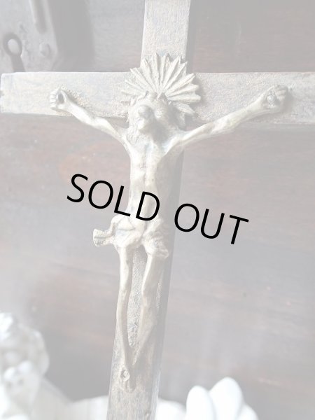 画像3: 【キリスト磔刑十字架悲しみの聖母】【壁掛け用大きめサイズ】イタリア・アンティーク＆ヴィンテージクロス (3)