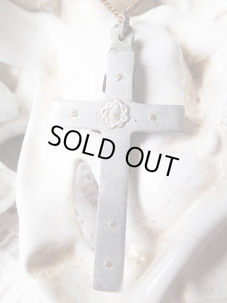 画像3: 【聖職者用キリスト磔刑十字架クルシフィクス】【髑髏付き】イタリア・アンティーク＆ヴィンテージクロス (3)