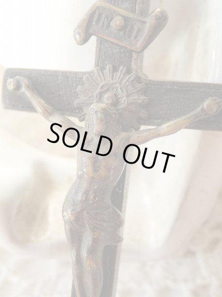 画像3: 【聖職者仕様キリスト磔刑十字架】【クルシフィクス】イタリア・アンティーク＆ヴィンテージ聖品 (3)