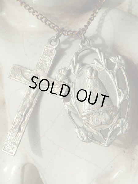 画像2: 【クロスとメダイのセットどれでも一律2500円】イタリア・アンティーク＆ヴィンテージクロス (2)