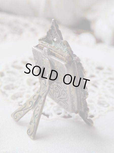 画像3: 【店長の希少個人コレクション放出品】【シルバーミニフォトスタンド１】イタリア・アンティーク＆ヴィンテージ聖品 (3)