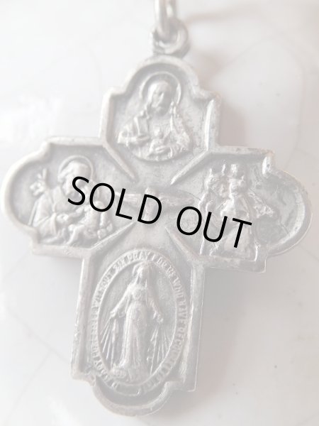 画像2: 【4WAY型クロスメダイ】フランス・アンティーク＆ヴィンテージメダイ (2)