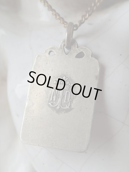 画像3: 【額縁風デザイン】【聖母像】フランス・アンティーク＆ヴィンテージメダイ (3)