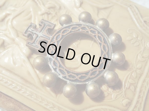 画像3: 【指ロザリオ】【松葉杖十字】フランス・アンティーク&ヴィンテージロザリオ (3)