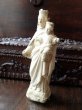 画像1: 【象牙風石膏聖母子像】【小祭壇用聖像】フランス・アンティーク＆ヴィンテージ聖品 (1)