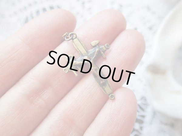 画像5: 【ロザリオ用クロス】【十字架にヤットコと金槌】フランス・アンティーク＆ヴィンテージクロス (5)