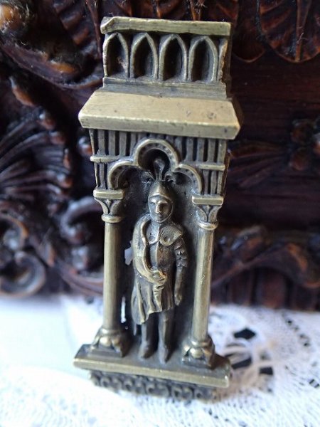 画像3: 【真鍮製装飾パーツ】【聖リベラーレ】イタリア・アンティーク＆ヴィンテージ聖品 (3)