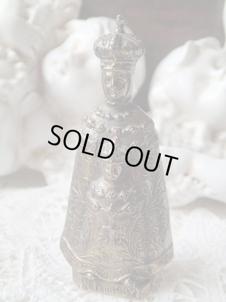 画像2: 【ピュイ・アン・ヴレの黒の聖母】【小祭壇用聖母像】フランス・アンティーク＆ヴィンテージ聖品 (2)