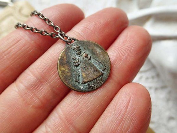 画像5: 【プラハのイエス】イタリア・アンティーク＆ヴィンテージメダイ (5)