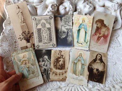 画像1: 【無原罪の聖母】【1905年】イタリア・アンティーク＆ヴィンテージホーリーカード