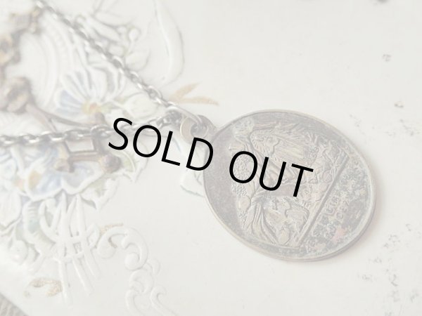 画像4: 【ルルドの聖母】【1800年代】フランス・アンティーク&ヴィンテージメダイ (4)