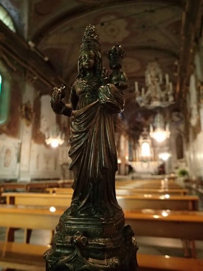 画像3: 【オロパの聖母（黒の聖母）】【土台つき大型聖像】イタリア・アンティーク＆ヴィンテージ聖品