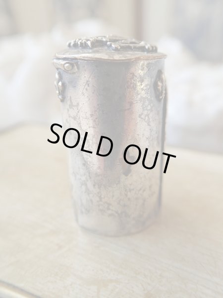 画像5: 【隠し扉聖像付ケース】【ノートルダム頭文字蓋フルールドリス文様】【ロザリオとセット】フランス・アンティーク＆ヴィンテージ聖品 (5)