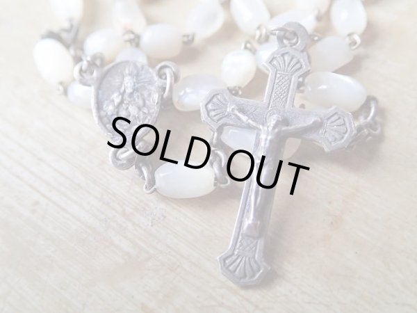 画像15: 【ノートルダム頭文字蓋】【フルールドリス文様ケース】【ロザリオとセット】フランス・アンティーク＆ヴィンテージ聖品 (15)