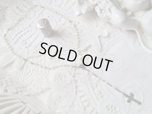 画像17: 【ノートルダム頭文字蓋】【フルールドリス文様ケース】【ロザリオとセット】フランス・アンティーク＆ヴィンテージ聖品 (17)