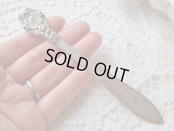 画像9: 【ルルドの聖母とマーガレット】【透かし模様入りペーパーナイフ】フランス・アンティーク＆ヴィンテージ聖品 (9)