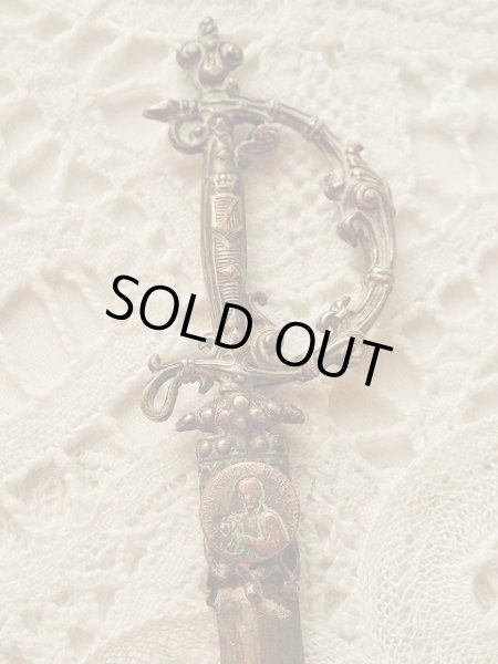 画像7: 【レイピア型ペーパーナイフ】【聖ジャン・フランソワ・レジ】フランス・アンティーク＆ヴィンテージ聖品 (7)