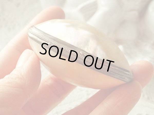 画像4: 【白蝶貝製卵型ロザリオケース】フランス・アンティーク＆ヴィンテージ聖品 (4)