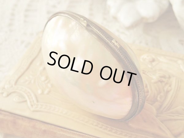 画像2: 【白蝶貝製卵型ロザリオケース】フランス・アンティーク＆ヴィンテージ聖品 (2)