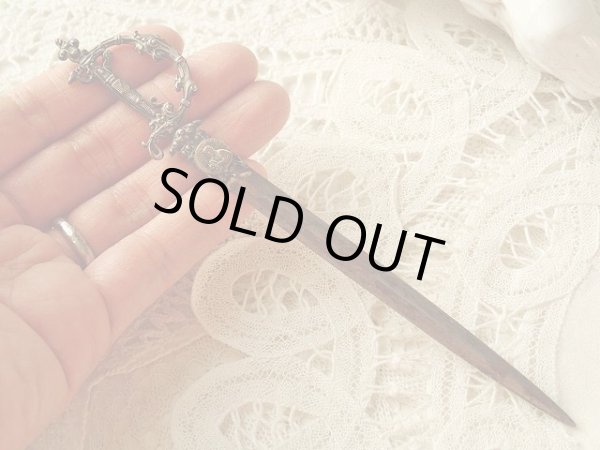 画像4: 【レイピア型ペーパーナイフ】【聖ジャン・フランソワ・レジ】フランス・アンティーク＆ヴィンテージ聖品 (4)