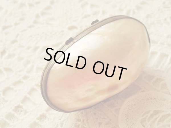 画像8: 【白蝶貝製卵型ロザリオケース】フランス・アンティーク＆ヴィンテージ聖品 (8)