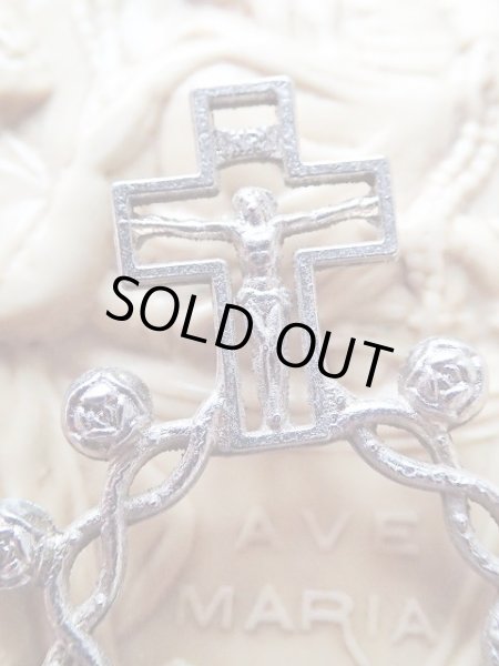 画像4: 【指ロザリオ】【透かし茨冠】イタリア・アンティーク＆ヴィンテージロザリオ (4)