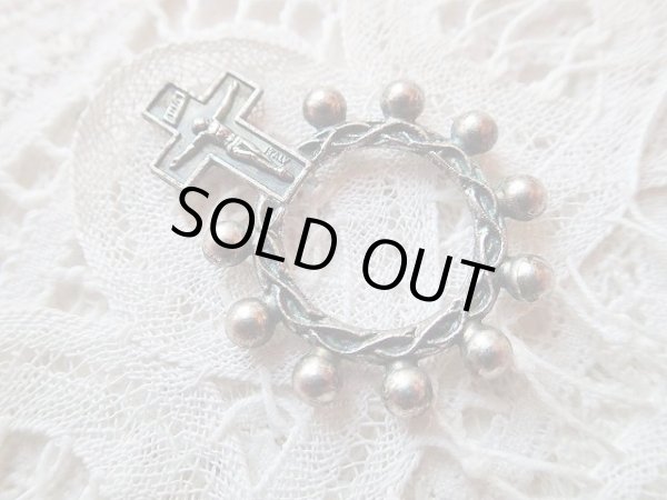 画像4: 【指ロザリオ】【茨冠】イタリア・アンティーク＆ヴィンテージロザリオ (4)