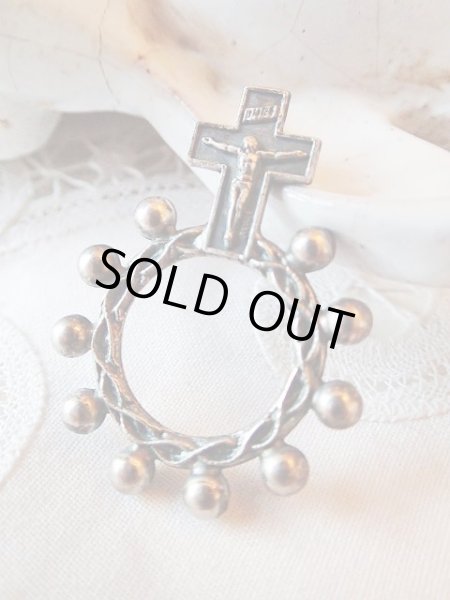 画像3: 【指ロザリオ】【茨冠】イタリア・アンティーク＆ヴィンテージロザリオ (3)