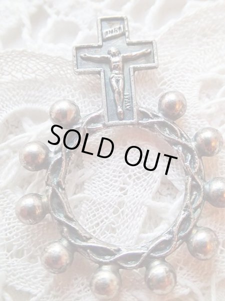 画像6: 【指ロザリオ】【茨冠】イタリア・アンティーク＆ヴィンテージロザリオ (6)