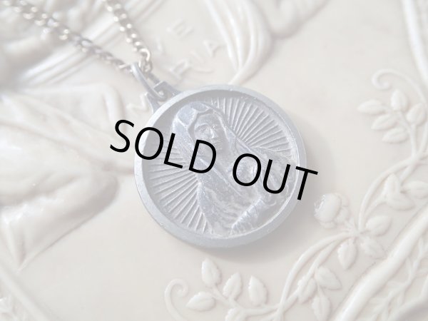 画像4: 【ルルドの聖母】【レトロ風】フランス・アンティーク&ヴィンテージメダイ (4)