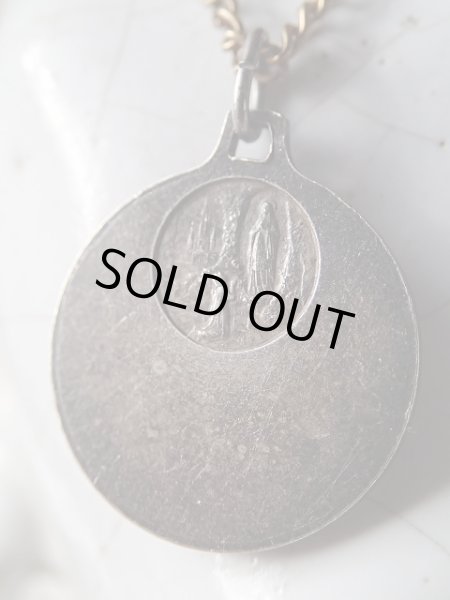 画像3: 【ルルドの聖母】【レトロ風】フランス・アンティーク&ヴィンテージメダイ (3)