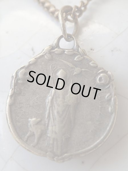 画像2: 【聖ギスラン】ベルギー・アンティーク＆ヴィンテージメダイ (2)