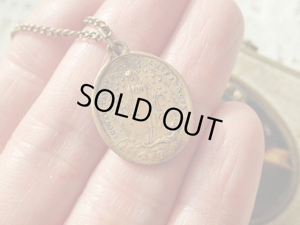 画像9: 【アッシジの聖フランシスコ】フランス・アンティーク＆ヴィンテージメダイ (9)