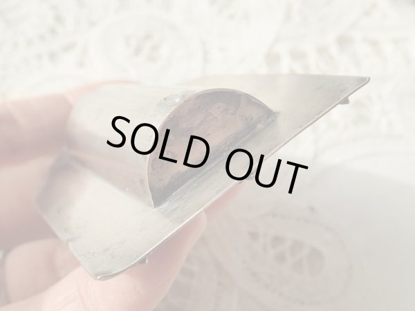 画像19: 【観音開き携帯用小祭壇】【フルールドリス文様ルルドの聖母】フランス・アンティーク＆ヴィンテージ聖品 (19)