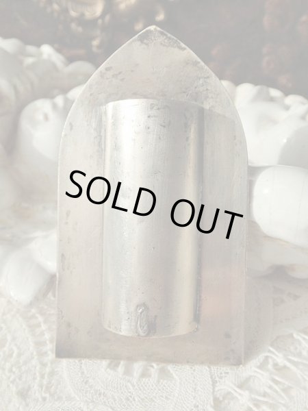 画像14: 【観音開き携帯用小祭壇】【フルールドリス文様ルルドの聖母】フランス・アンティーク＆ヴィンテージ聖品 (14)