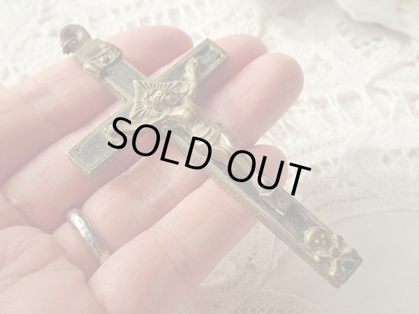 画像9: 【聖職者用キリスト磔刑十字架】【クルシフィクス】イタリア・アンティーク＆ヴィンテージ聖品 (9)