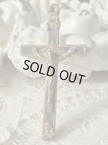 画像2: 【聖職者用キリスト磔刑十字架】【クルシフィクス】イタリア・アンティーク＆ヴィンテージ聖品 (2)