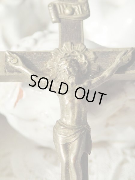 画像5: 聖職者用キリスト磔刑十字架】【クルシフィクス】フランス・アンティーク＆ヴィンテージ聖品 (5)