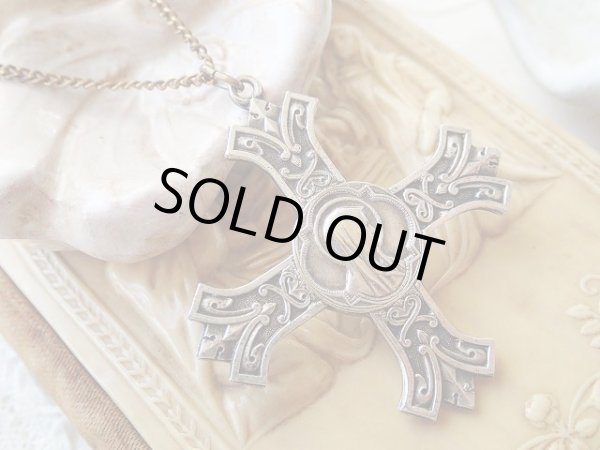 画像4: 【大型クロス型】【サントメール】フランス・アンティーク＆ヴィンテージメダイ (4)