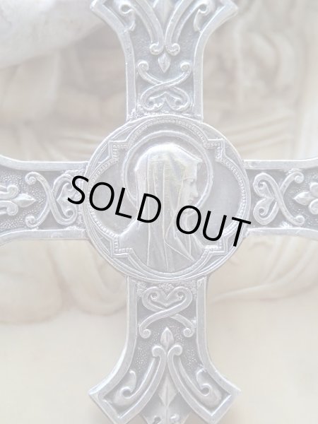 画像5: 【大型クロス型】【サントメール】フランス・アンティーク＆ヴィンテージメダイ (5)