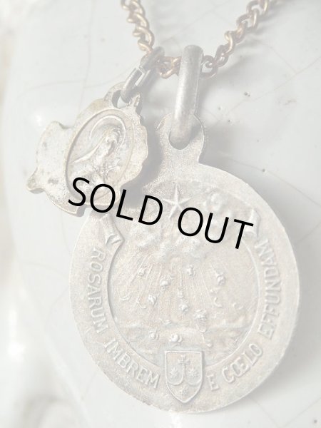 画像4: 【幼きイエスの聖テレーズとバラ型メダイセット】フランス・アンティーク＆ヴィンテージメダイ (4)