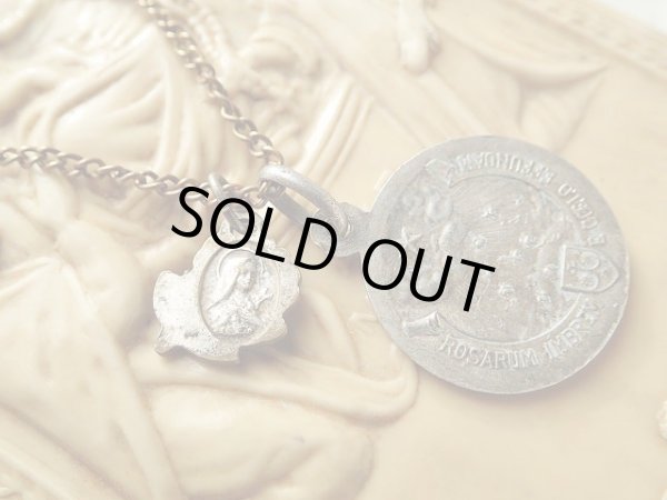 画像6: 【幼きイエスの聖テレーズとバラ型メダイセット】フランス・アンティーク＆ヴィンテージメダイ (6)