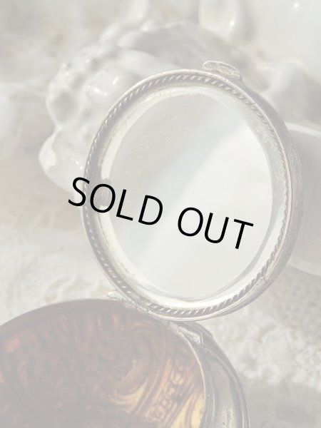 画像11: 【ミラー付きロカイユ装飾ピルケース】フランス・アンティーク＆ヴィンテージ品 (11)