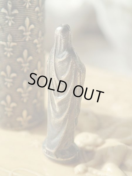 画像6: 【フルールドリス文様ケースミニ】【ルルドの聖母像】フランス・アンティーク＆ヴィンテージ聖品 (6)