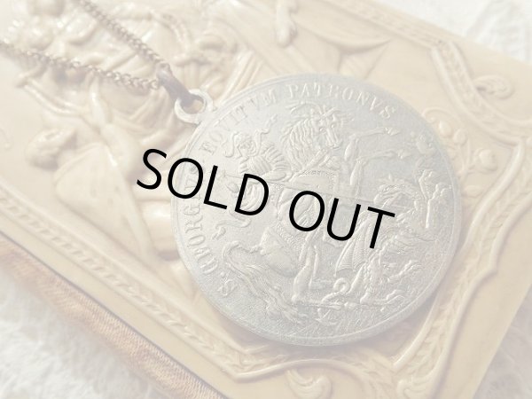 画像5: 【ゲオルクスターラー】【聖ジョルジョ（ゲオルギウス）】ドイツ・アンティーク＆ヴィンテージメダイ (5)