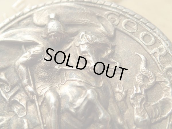 画像8: 【聖ジョルジョ（ゲオルギウス）コイン】【元ブローチ】イタリア・アンティーク＆ヴィンテージ聖品 (8)